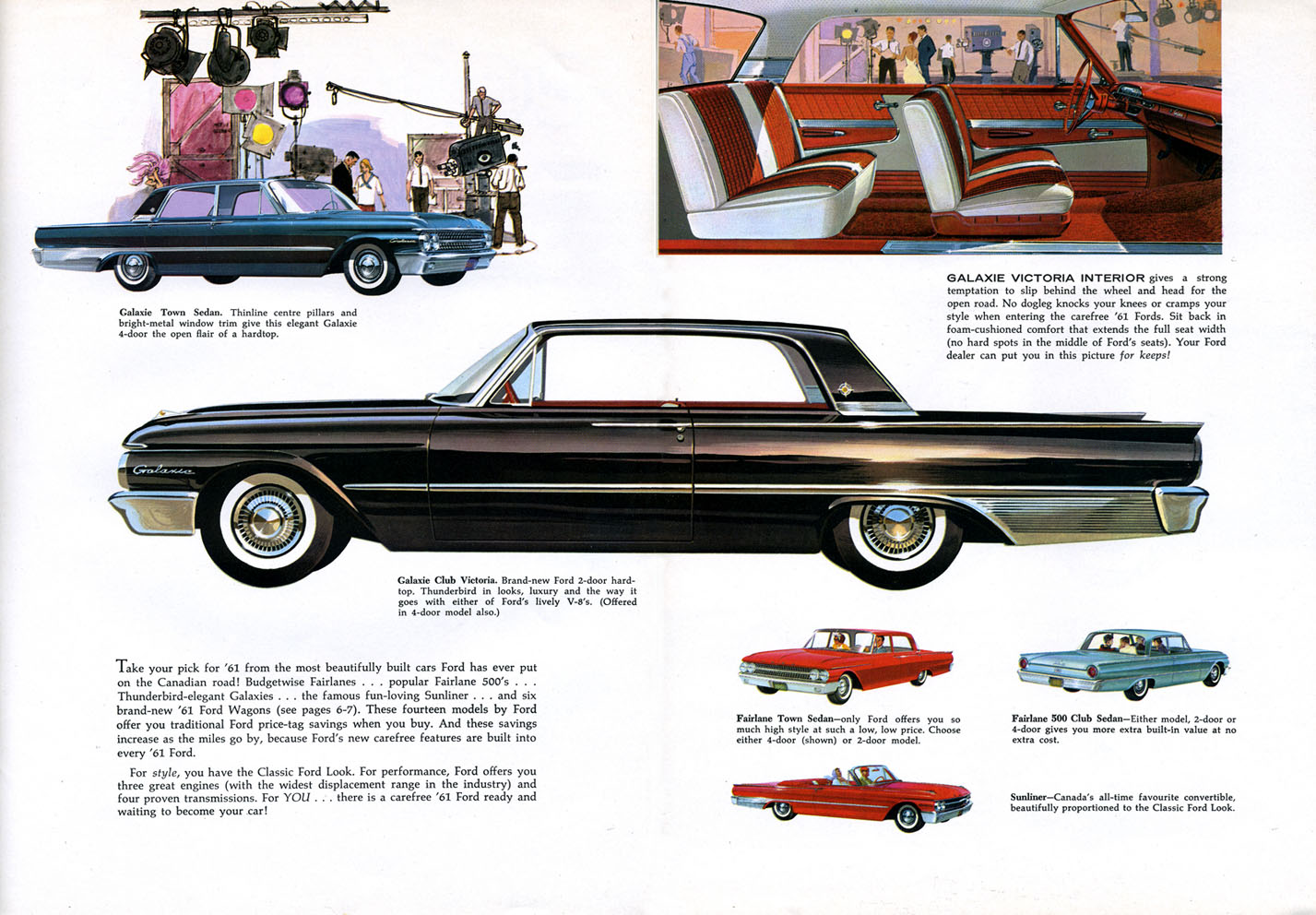 1961 Ford Canadian Foldout Page 3